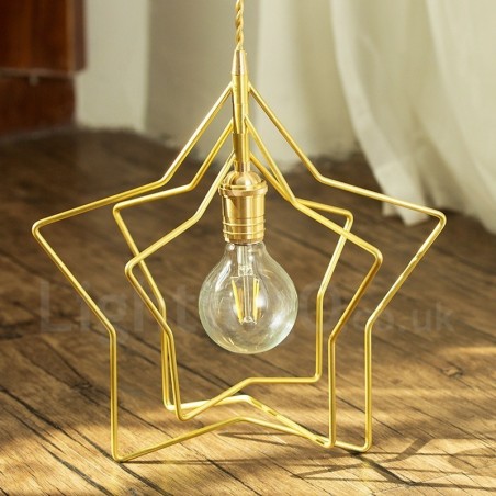 Modern Contemporary 1 Light Brass Pendant Light with Shade Modern Contemporary 1 Light Brass Pendant Light with Shade