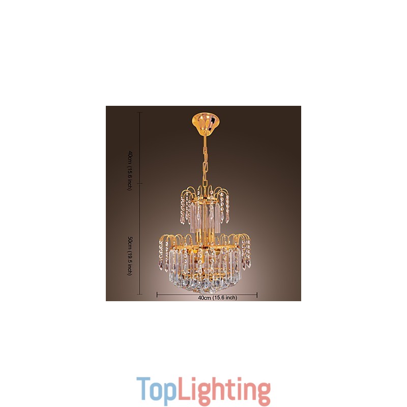 Luxury Crystal Chandelier with 7 Lights