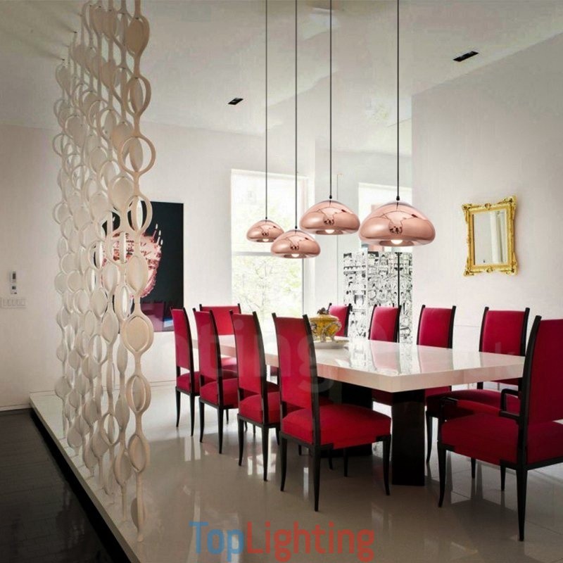 Modern Contemporary 1 Light Glass Pendant Light with Glass Shade