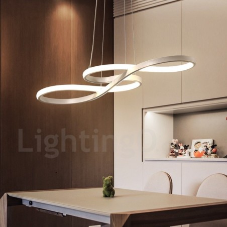 Modern Contemporary Light Aluminum Alloy Pendant Light with Acrylic Shade Modern Contemporary Light Aluminum Alloy Pendant Light with Acrylic Shade