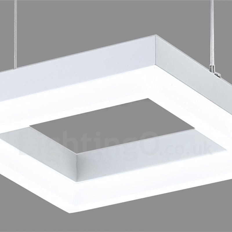 Modern Contemporary 6 Light Aluminum Alloy Pendant Light with Acrylic Shade