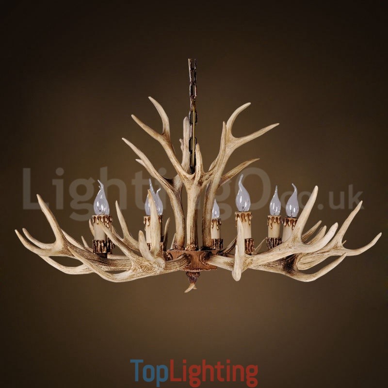 8 Light Country Rustic Nordic Modern Contemporary Chandelier