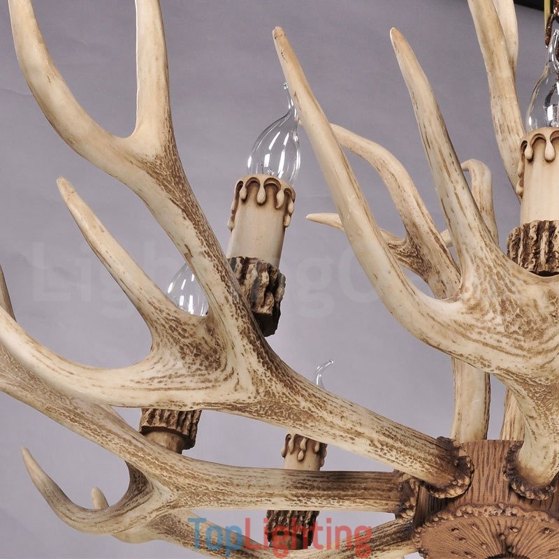 8 Light Country Rustic Nordic Modern Contemporary Chandelier