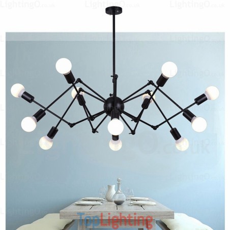 12 Light Vintage Retro Chandelier Shops 12 Light Vintage Retro Chandelier Shops