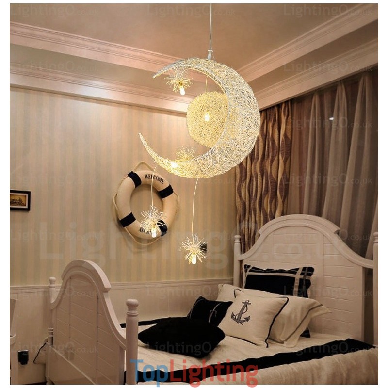 5 Light Modern Contemporary Pendant Light