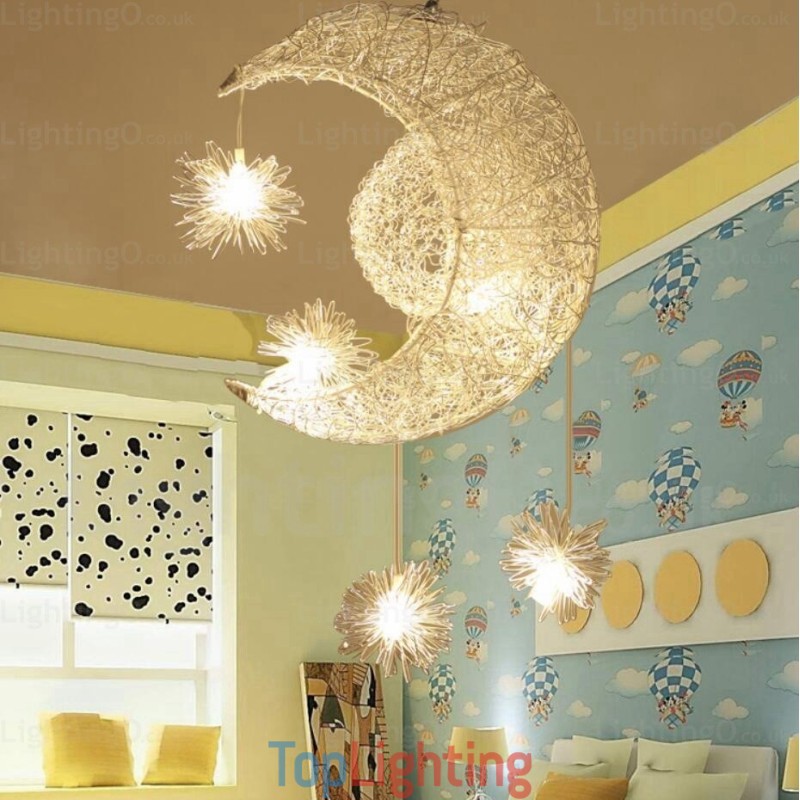 5 Light Modern Contemporary Pendant Light