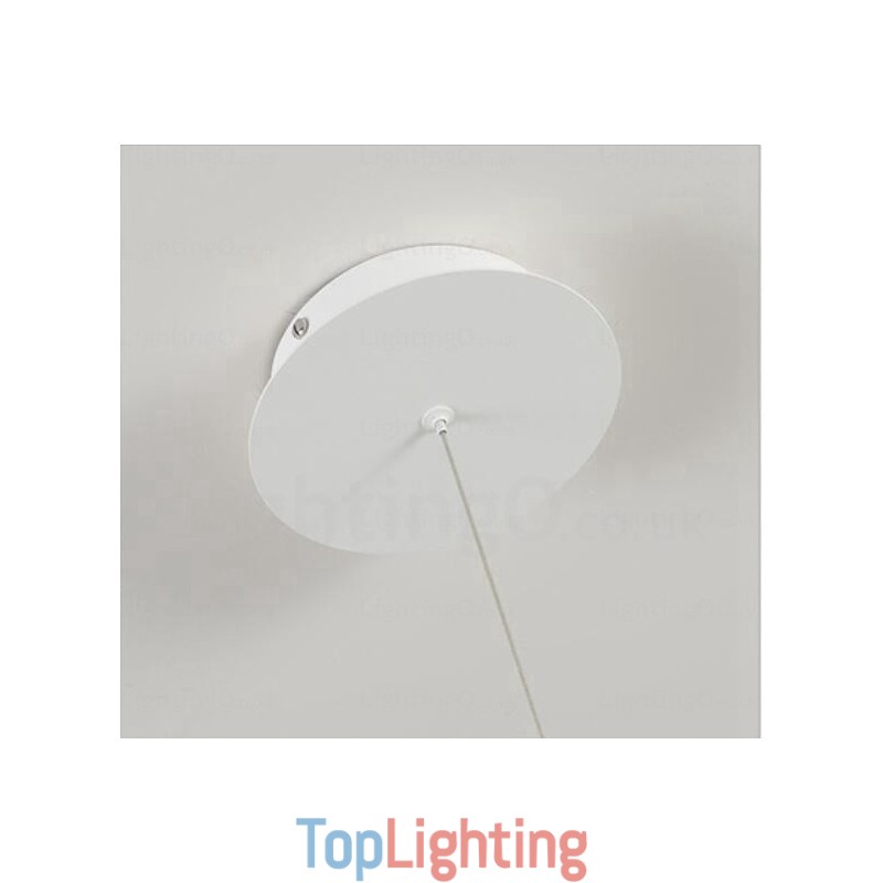 1 Light Modern Contemporary Pendant Light with Acrylic Shade