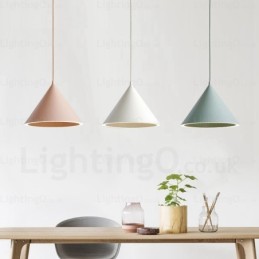 1 Light Modern Contemporary Nordic Pendant Light with Acrylic Shade