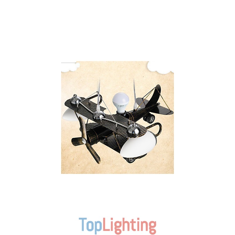 Children's lamp Plane lamps And lanterns lamp Boy Cartoon lighting