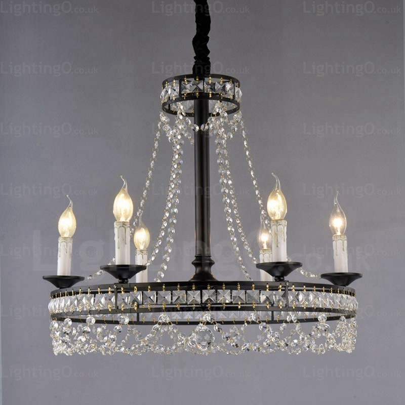 4 Light Country Rustic Pendant Light