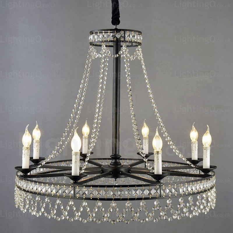 4 Light Country Rustic Pendant Light