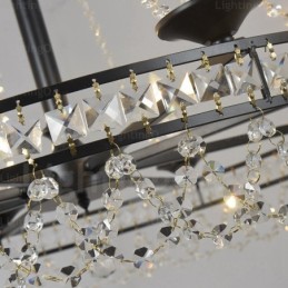 4 Light Country Rustic Pendant Light