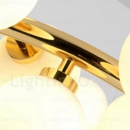 25 Light Nordic Pendant Light with Glass Shade