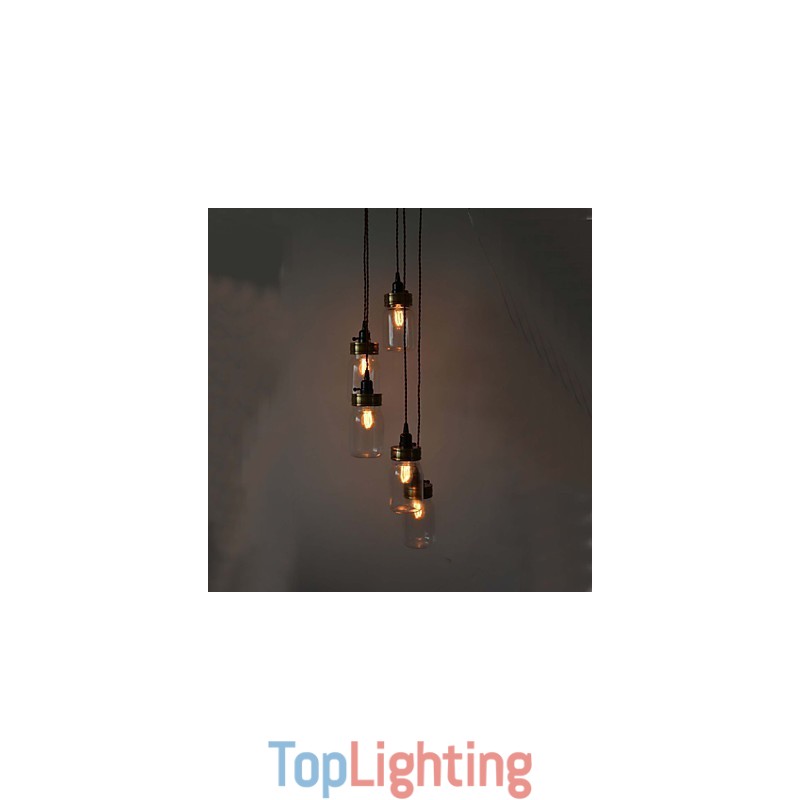 The North American Country Style Of american Art Bottle Chandelier