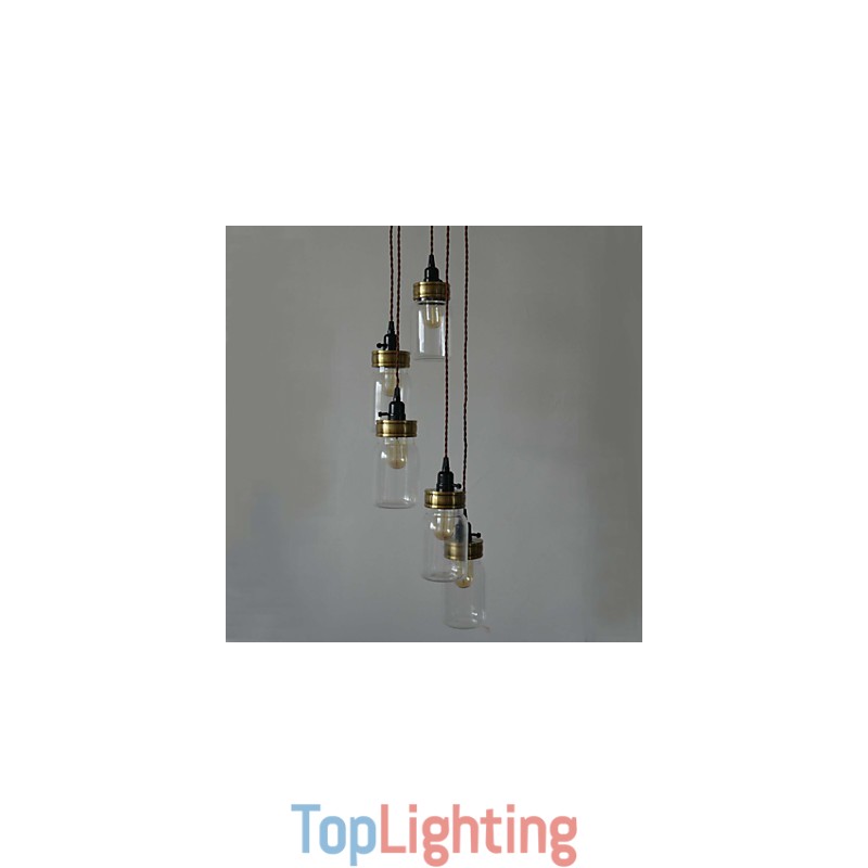 The North American Country Style Of american Art Bottle Chandelier