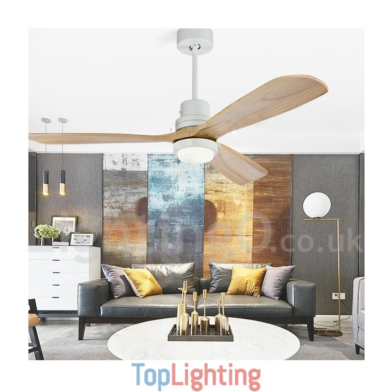 36" 42" 52" Nordic Modern Contemporary Ceiling Fan