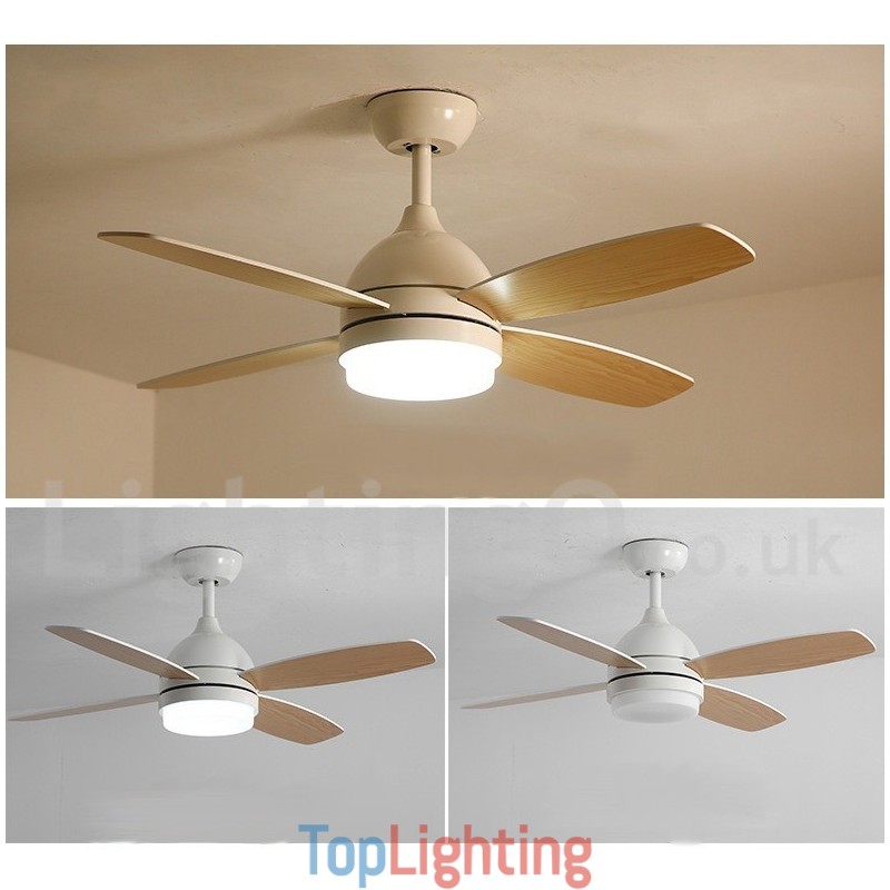 42" Country Nordic Modern Contemporary Ceiling Fan
