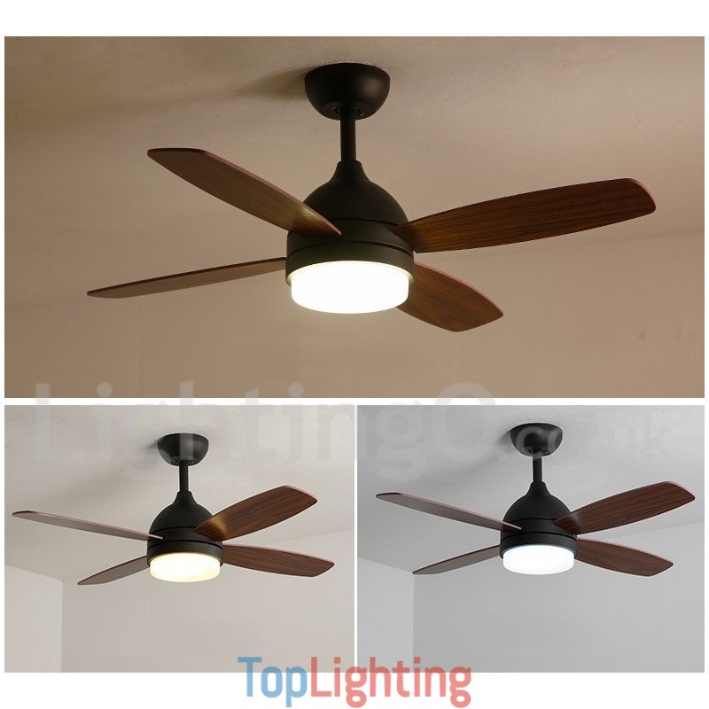 42" Country Nordic Modern Contemporary Ceiling Fan
