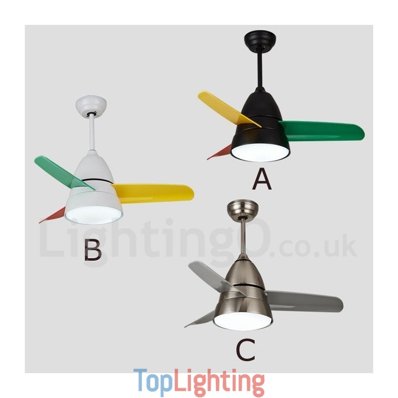 26" Modern Contemporary Ceiling Fan