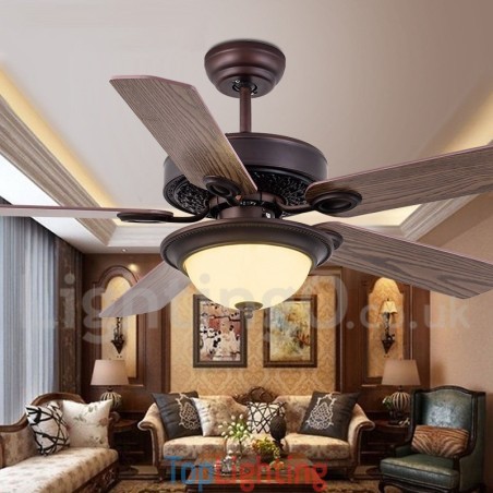 42" 48" 52" Country Retro Rustic Lodge Vintage Ceiling Fan 42" 48" 52" Country Retro Rustic Lodge Vintage Ceiling Fan