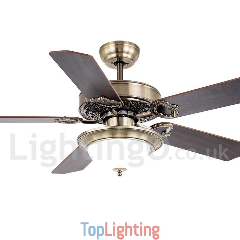 42" 48" 52" Country Retro Rustic Lodge Vintage Ceiling Fan