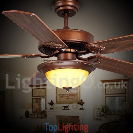 48" 52" Country Retro Rustic Lodge Vintage Ceiling Fan 48" 52" Country Retro Rustic Lodge Vintage Ceiling Fan