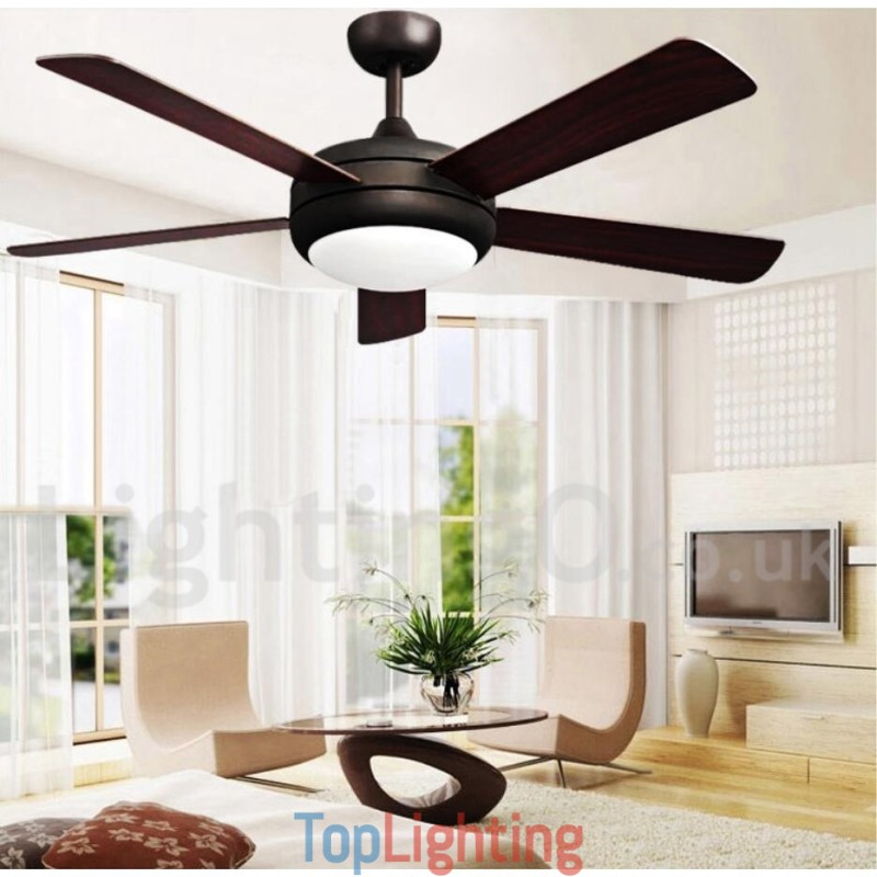 52" European Style Vintage Ceiling Fan