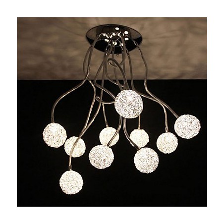 Simple Iron Ceiling Round Iron Creative lamp lamp Aluminum Wire lamp Simple Iron Ceiling Round Iron Creative lamp lamp Aluminum Wire lamp