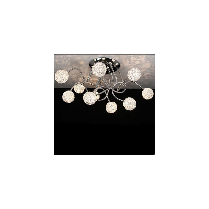 Simple Iron Ceiling Round Iron Creative lamp lamp Aluminum Wire lamp
