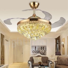 42" European Style Modern Contemporary Ceiling Fan