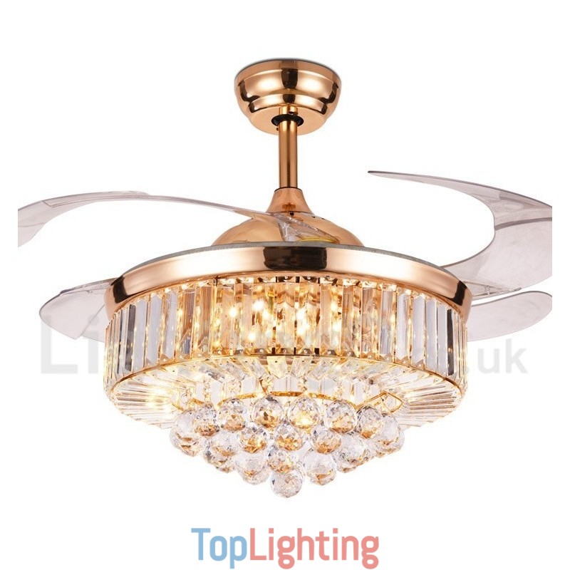 42" European Style Modern Contemporary Ceiling Fan