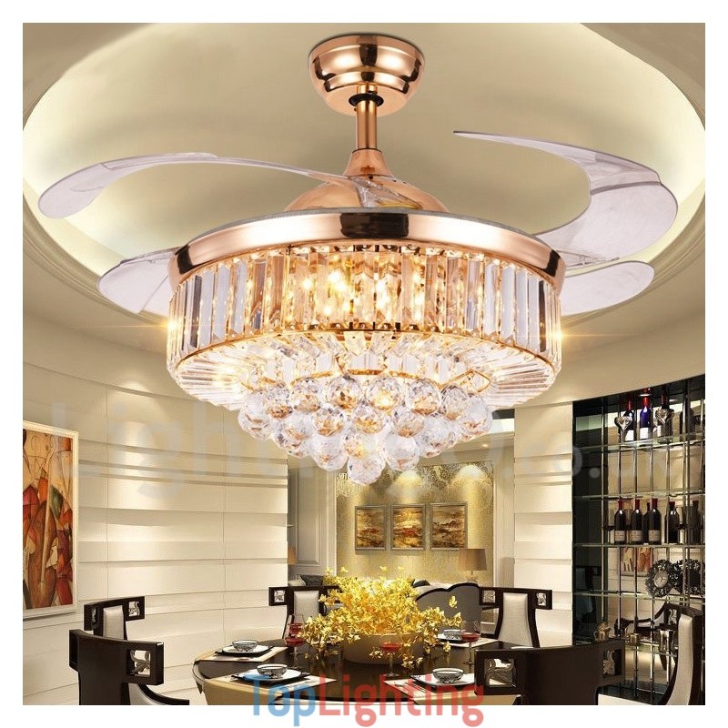 42" European Style Modern Contemporary Ceiling Fan