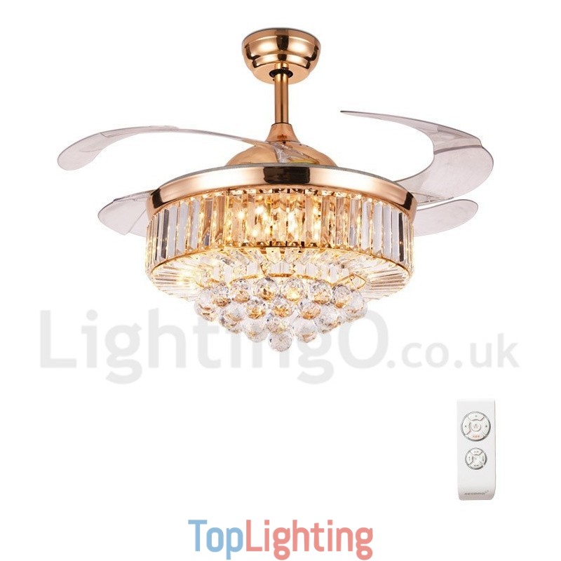 42" European Style Modern Contemporary Ceiling Fan