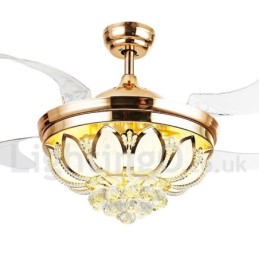 42" European Style Modern Contemporary Ceiling Fan