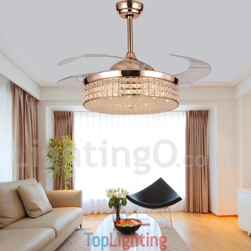 42" European Style Modern Contemporary Ceiling Fan