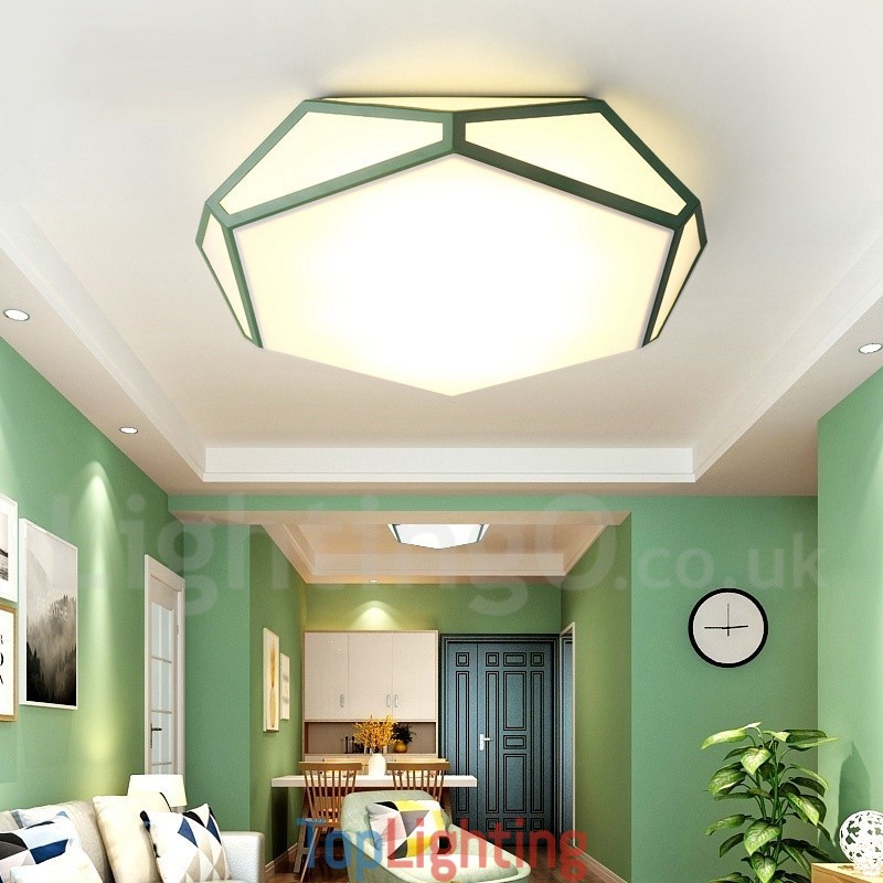 Modern Contemporary Steel Lighting Ceiling Light