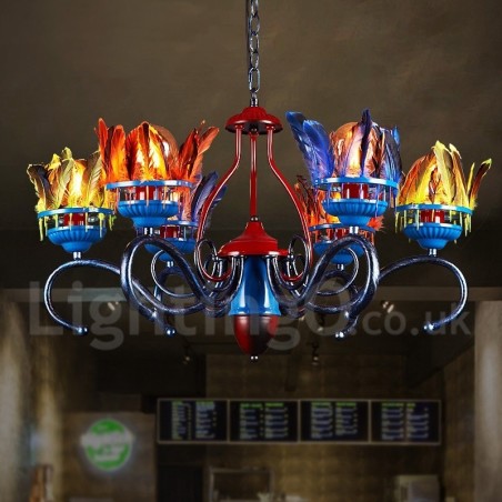 Retro Steel Lighting Store Pendant Chandelier Light Retro Steel Lighting Store Pendant Chandelier Light
