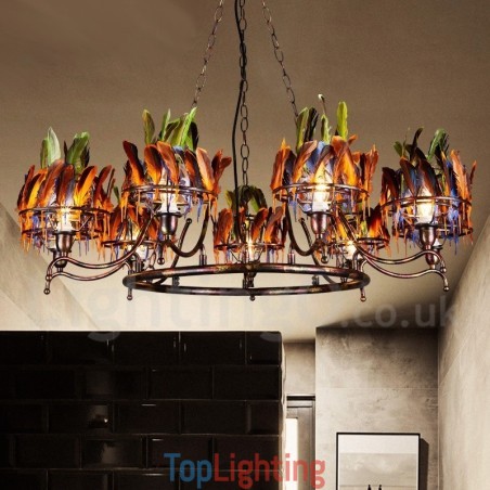 Retro Steel Lighting Store Pendant Chandelier Light Retro Steel Lighting Store Pendant Chandelier Light