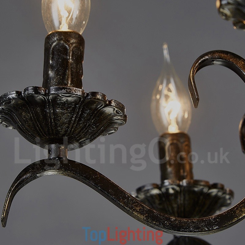 Industrial Style Steel Lighting Store Pendant Chandelier Light