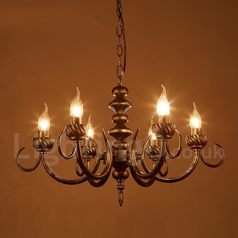 Industrial Style Steel Lighting Store Pendant Chandelier Light
