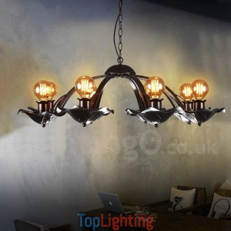 Industrial Style Steel Lighting Store Pendant Chandelier Light Industrial Style Steel Lighting Store Pendant Chandelier Light