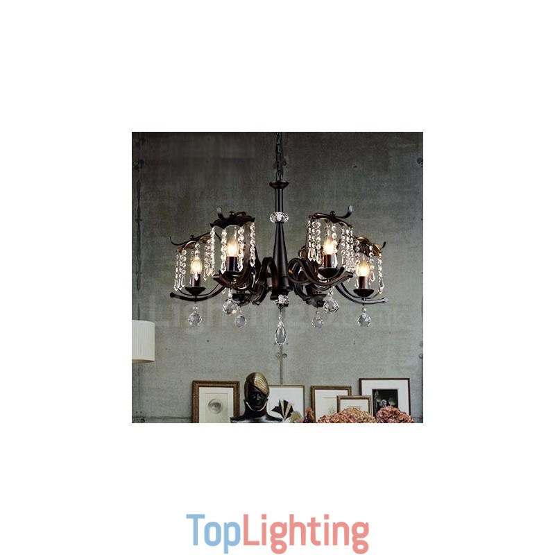 Industrial Style Steel Lighting Store Pendant Chandelier Light
