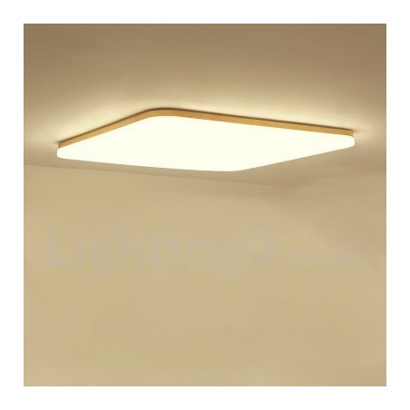 Ultra thin Square Solid Wood Acrylic Ceiling Lamp Ultra thin Square Solid Wood Acrylic Ceiling Lamp