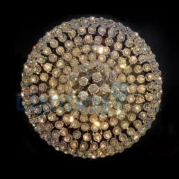 Modern Contemporary Chandelier Flush mount Pendant Fixture Crystal Rain Drop Light