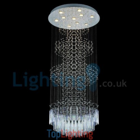 Modern Contemporary Chandelier Flush mount Pendant Fixture Crystal Rain Drop Light Modern Contemporary Chandelier Flush mount Pendant Fixture Crystal Rain Drop Light