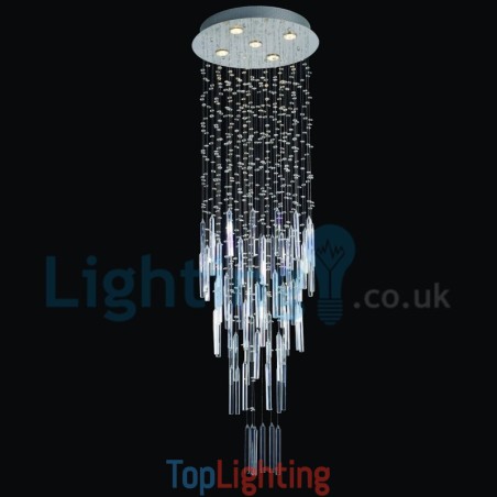 Modern Contemporary Chandelier Flush mount Pendant Fixture Crystal Rain Drop Light Modern Contemporary Chandelier Flush mount Pendant Fixture Crystal Rain Drop Light
