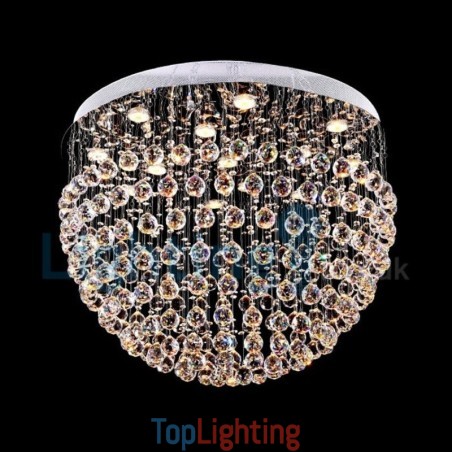 Modern Contemporary Chandelier Flush mount Pendant Fixture Crystal Rain Drop Light Modern Contemporary Chandelier Flush mount Pendant Fixture Crystal Rain Drop Light