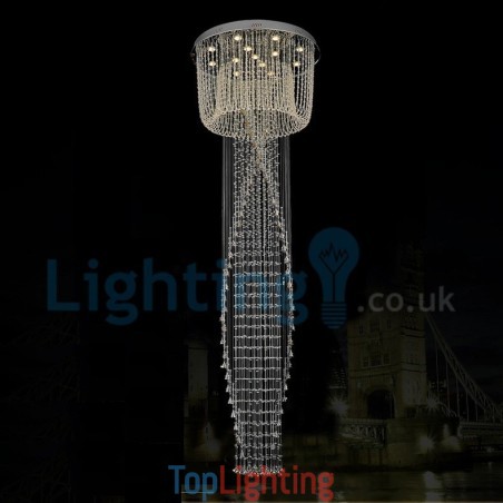 Modern Contemporary Chandelier Flush mount Pendant Fixture Crystal Rain Drop Light Modern Contemporary Chandelier Flush mount Pendant Fixture Crystal Rain Drop Light