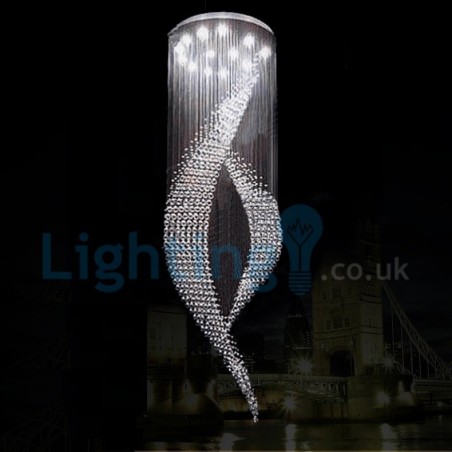 Modern Contemporary Chandelier Flush mount Pendant Fixture Crystal Rain Drop Light Modern Contemporary Chandelier Flush mount Pendant Fixture Crystal Rain Drop Light