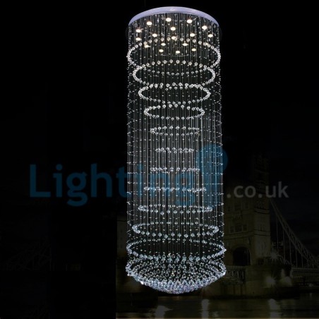 Modern Contemporary Chandelier Flush mount Pendant Fixture Crystal Rain Drop Light Modern Contemporary Chandelier Flush mount Pendant Fixture Crystal Rain Drop Light
